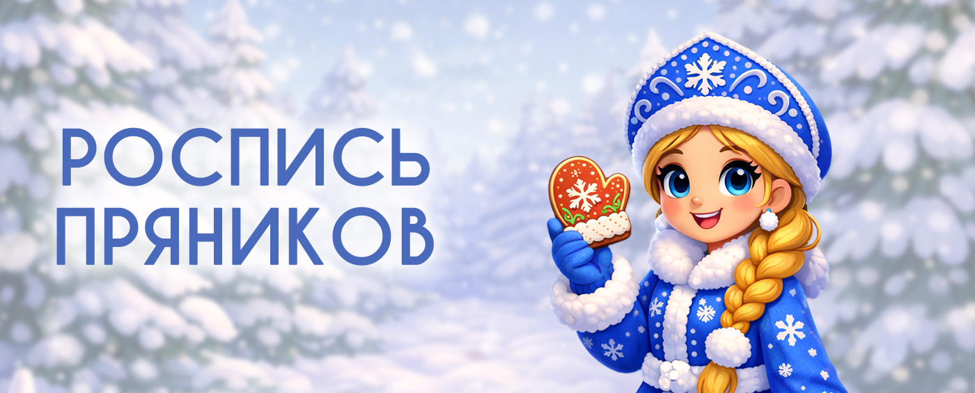 Роспись новогодних пряников